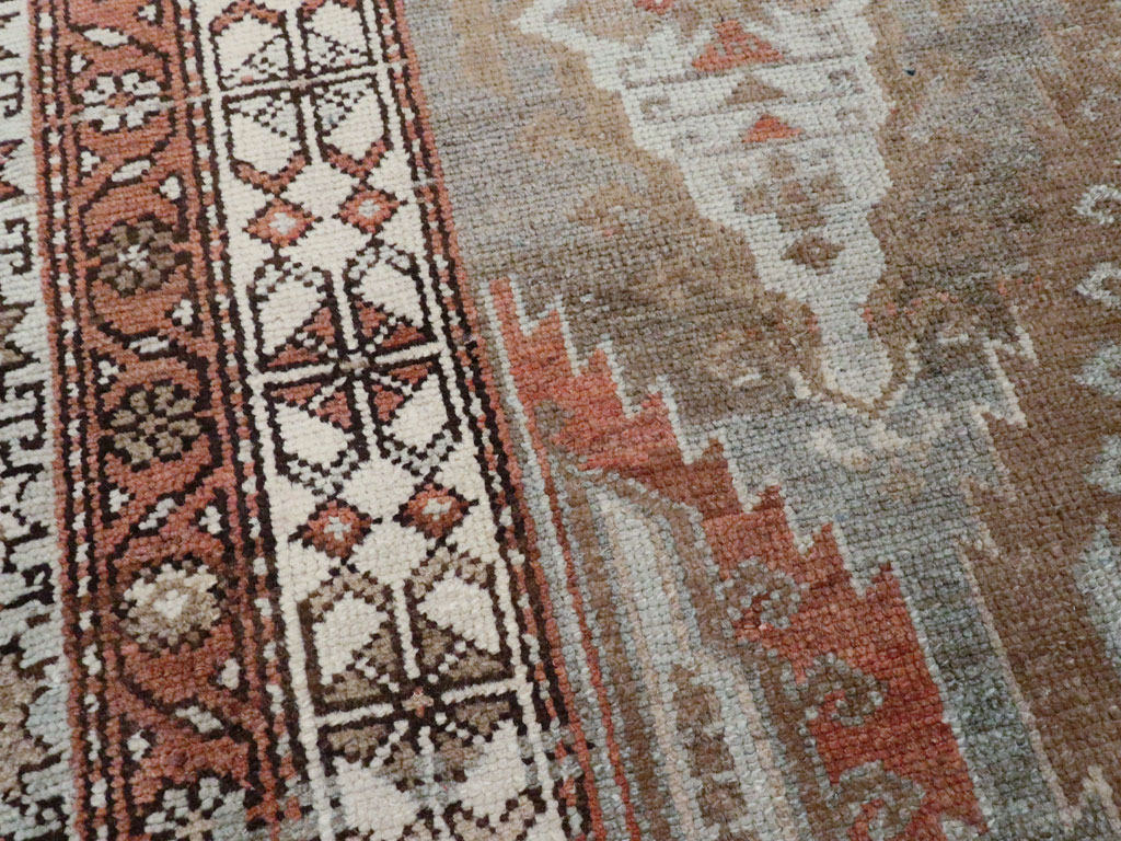 Vintage Persian Malayer Rug (Pair: 2 of 2), No.21115 - Staging
