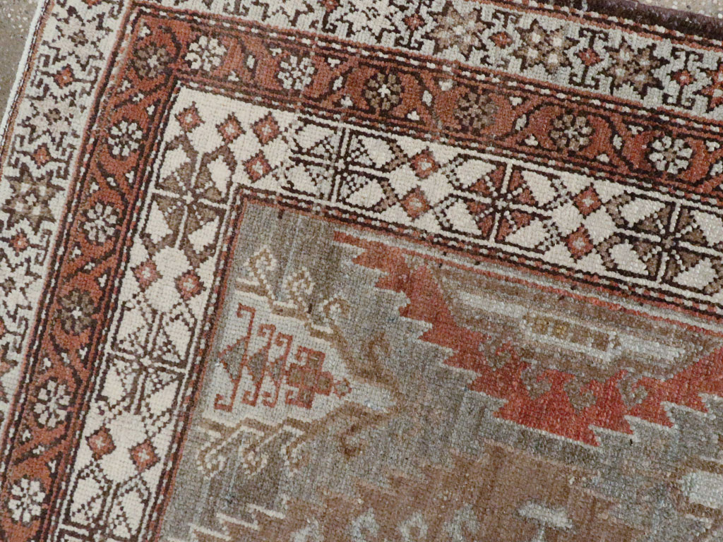 Vintage Persian Malayer Rug (Pair: 2 of 2), No.21115 - Staging