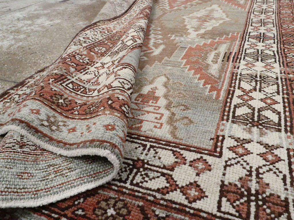 Vintage Persian Malayer Rug (Pair: 2 of 2), No.21115 - Staging