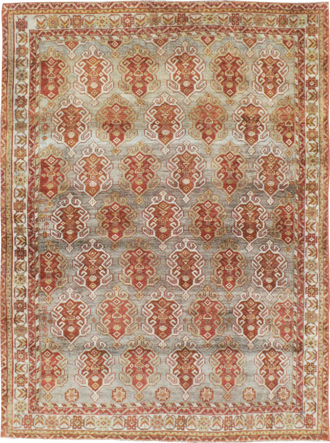 Vintage Persian  Afshar Rug, No.21118 - Staging