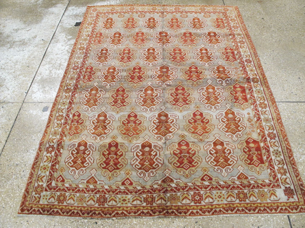 Vintage Persian  Afshar Rug, No.21118 - Staging