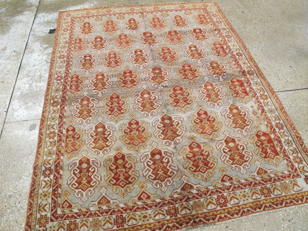 Vintage Persian  Afshar Rug, No.21118 - Staging
