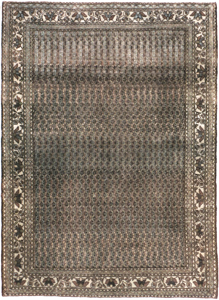 Vintage Persian Afshar Rug, No.21119 - Staging