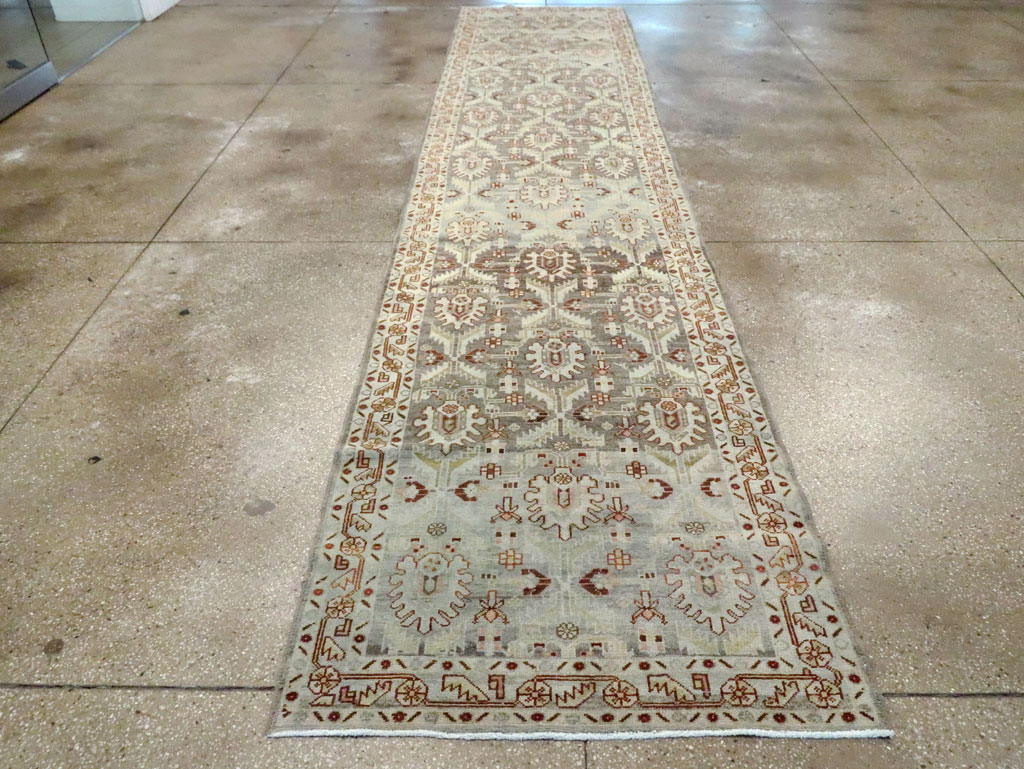 Vintage Persian Malayer Runner, No.21123 - Staging