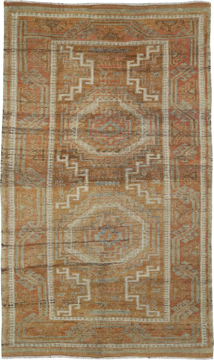 Vintage Persian Baluch Rug, No.21134 - Staging