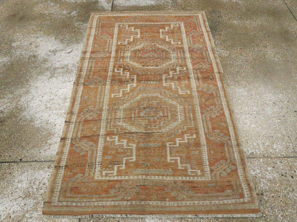 Vintage Persian Baluch Rug, No.21134 - Staging