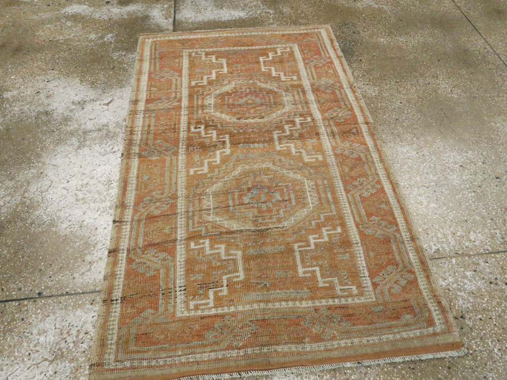 Vintage Persian Baluch Rug, No.21134 - Staging