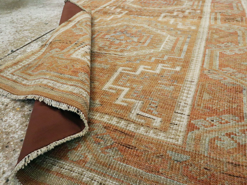 Vintage Persian Baluch Rug, No.21134 - Staging
