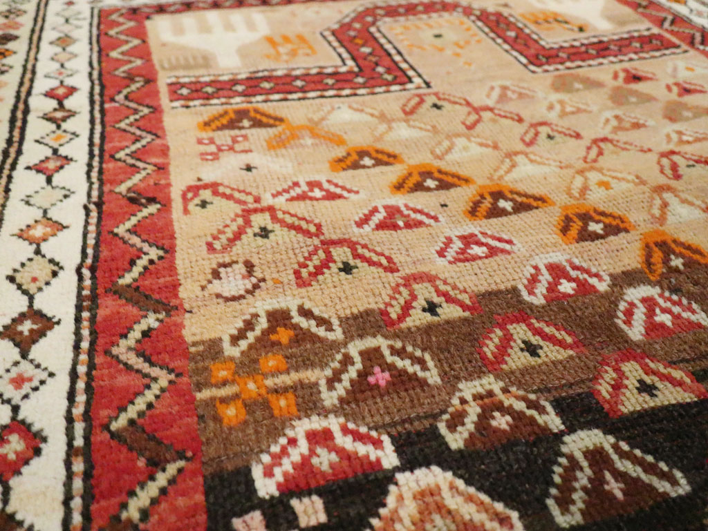 Antique Caucasian Rug, No.21137 - Staging
