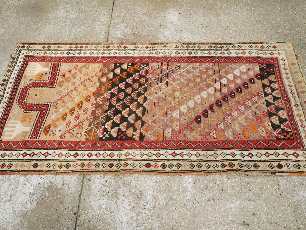 Antique Caucasian Rug, No.21137 - Staging