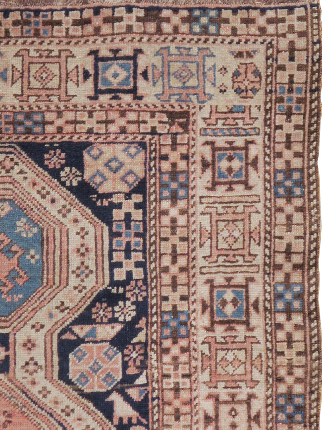 Antique Caucasian Shirvan Rug, No.21141 - Staging