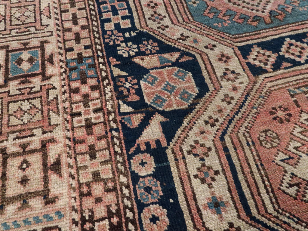 Antique Caucasian Shirvan Rug, No.21141 - Staging