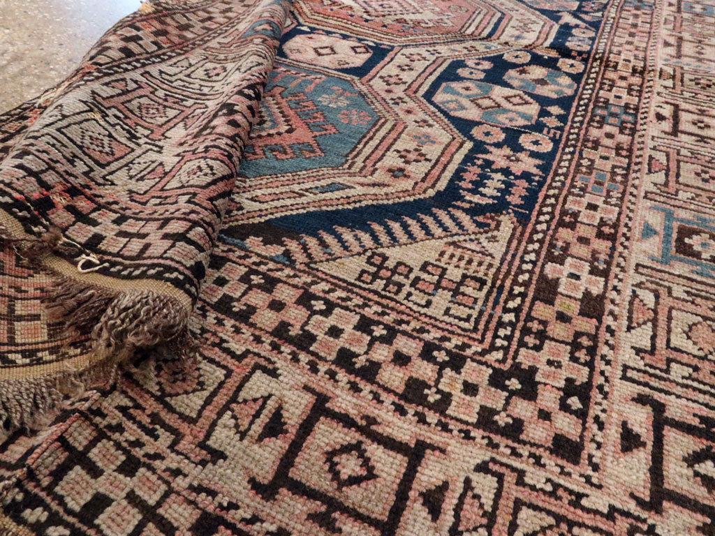 Antique Caucasian Shirvan Rug, No.21141 - Staging