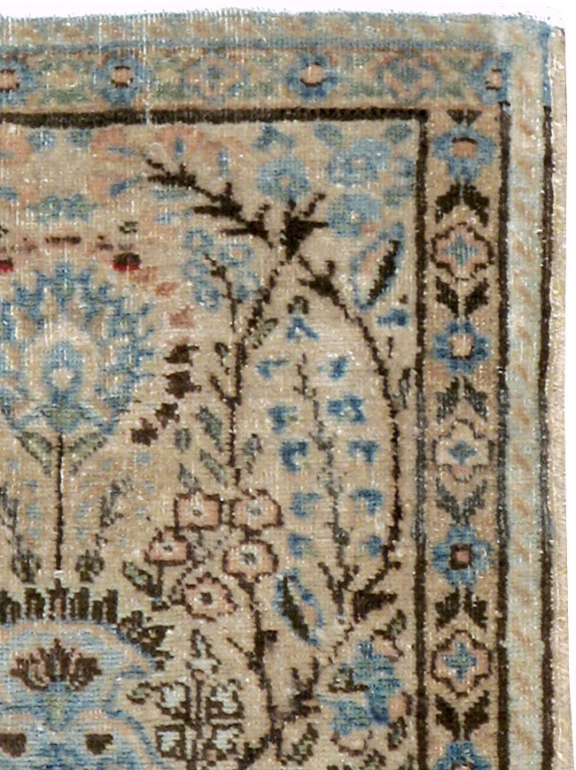 Antique Persian Mashad Rug, No.21156 - Staging