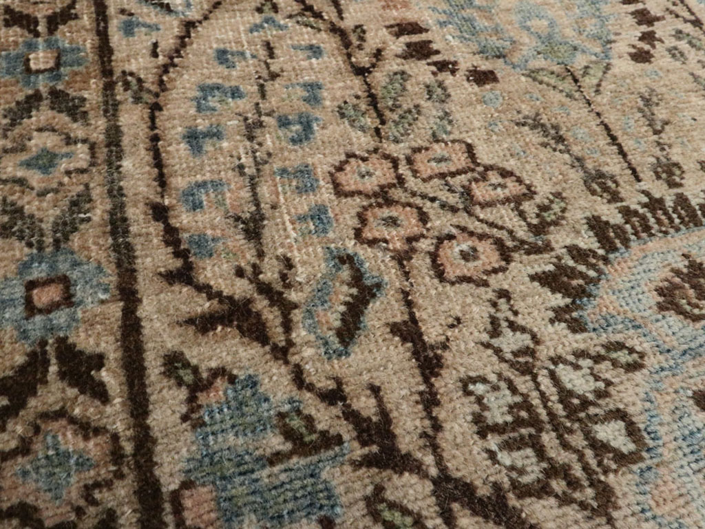 Antique Persian Mashad Rug, No.21156 - Staging