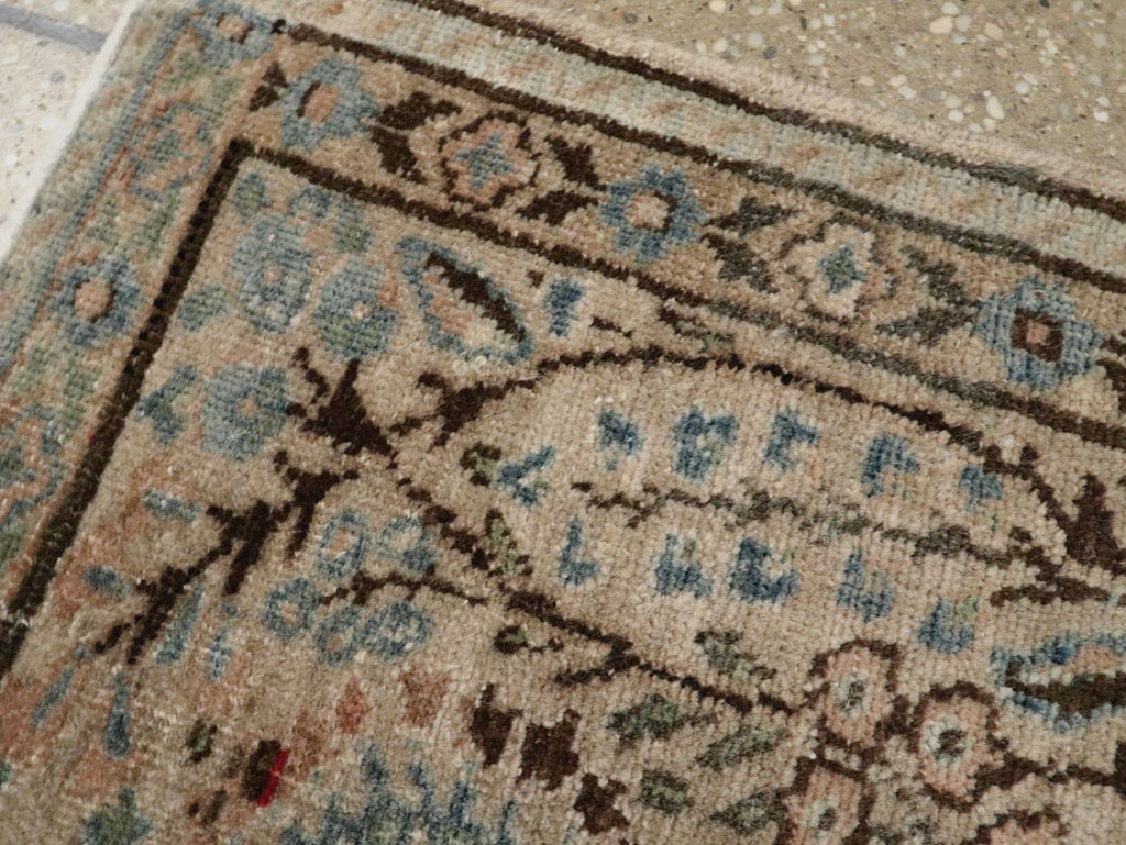 Antique Persian Mashad Rug, No.21156 - Staging