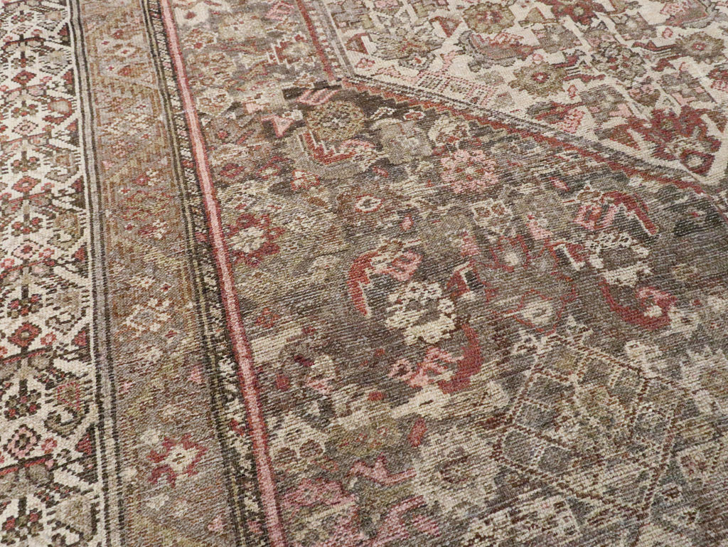 Vintage Persian Malayer Carpet, No.21171 - Staging
