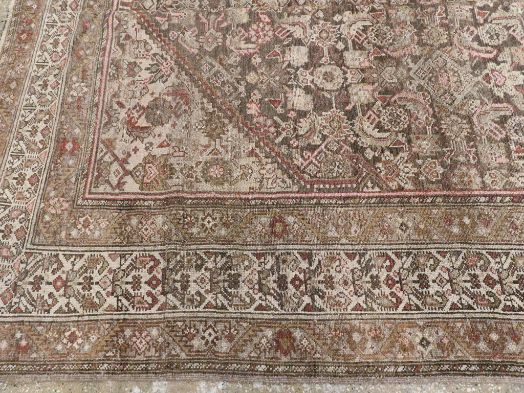 Vintage Persian Malayer Carpet, No.21171 - Staging