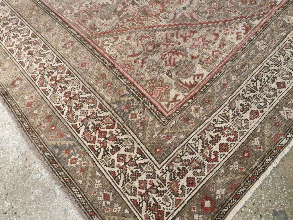 Vintage Persian Malayer Carpet, No.21171 - Staging