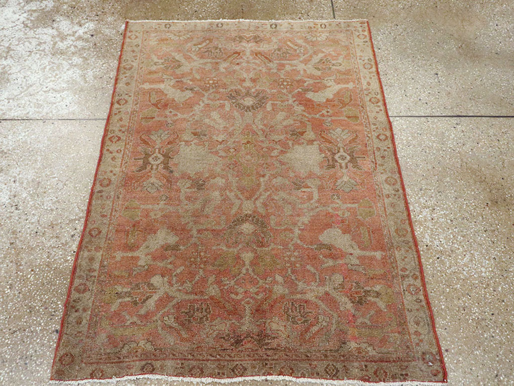 Vintage Persian Malayer Rug, No.21177 - Staging