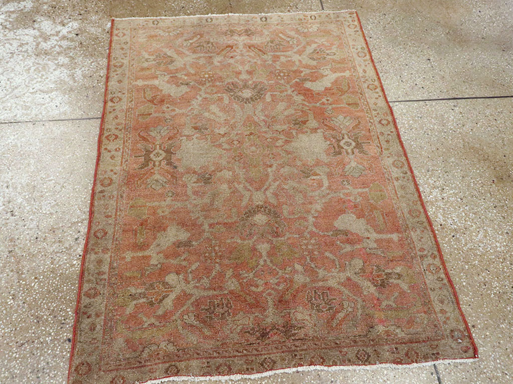 Vintage Persian Malayer Rug, No.21177 - Staging
