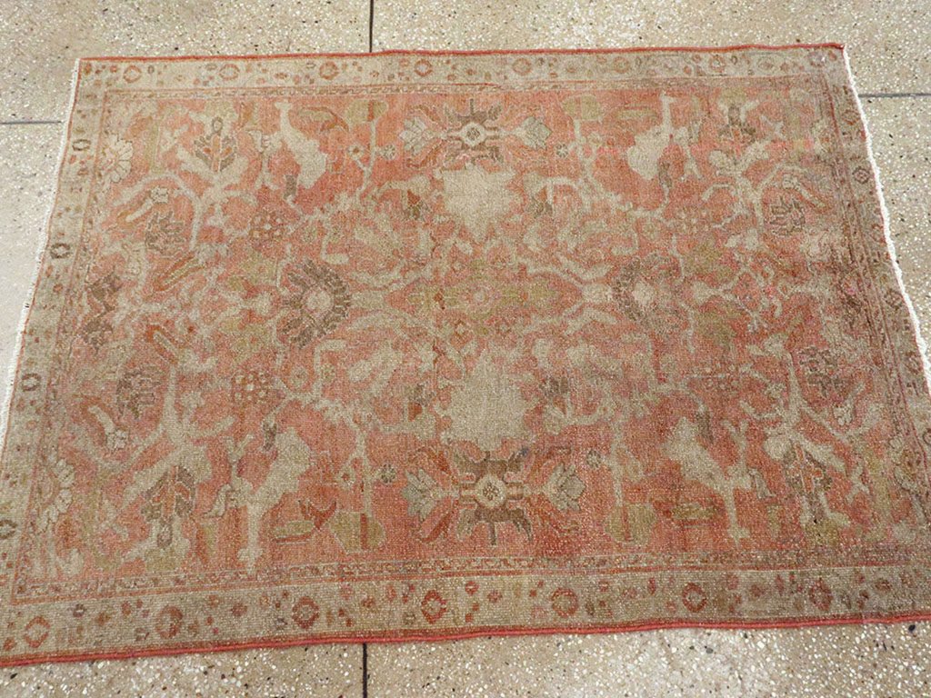 Vintage Persian Malayer Rug, No.21177 - Staging