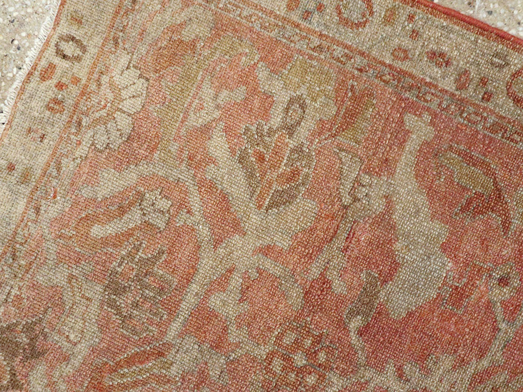 Vintage Persian Malayer Rug, No.21177 - Staging