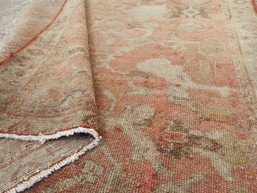 Vintage Persian Malayer Rug, No.21177 - Staging