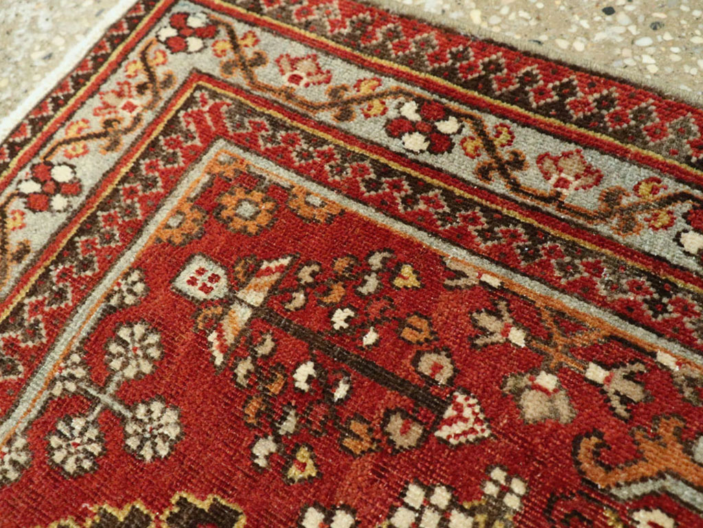 Vintage Persian Joshegan Rug, No.21179 - Staging