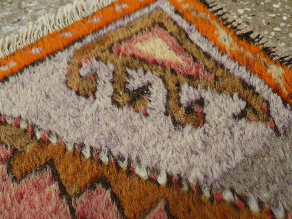 Antique Turkish Anatolian Rug, No.21180 - Staging