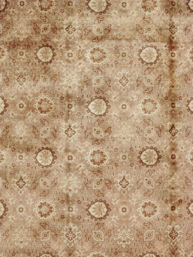 Antique Persian Tabriz Carpet, No.21186 - Staging