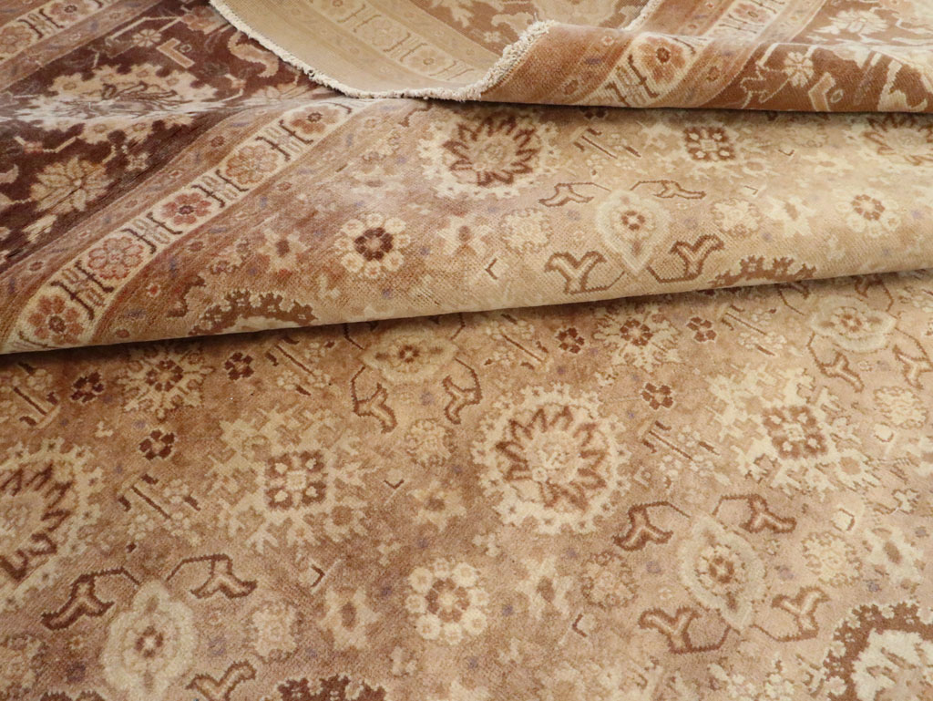 Antique Persian Tabriz Carpet, No.21186 - Staging