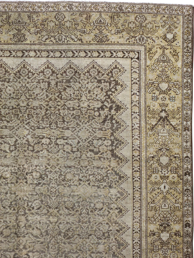 Vintage Persian Malayer Carpet, No.21192 - Staging