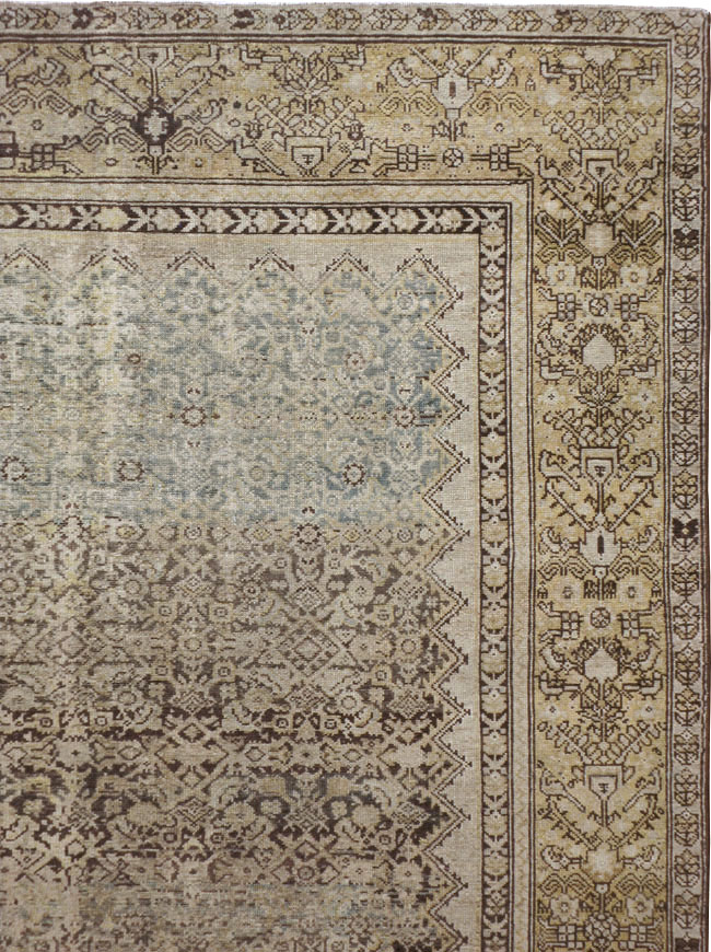 Vintage Persian Malayer Carpet, No.21192 - Staging