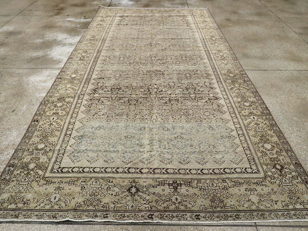 Vintage Persian Malayer Carpet, No.21192 - Staging