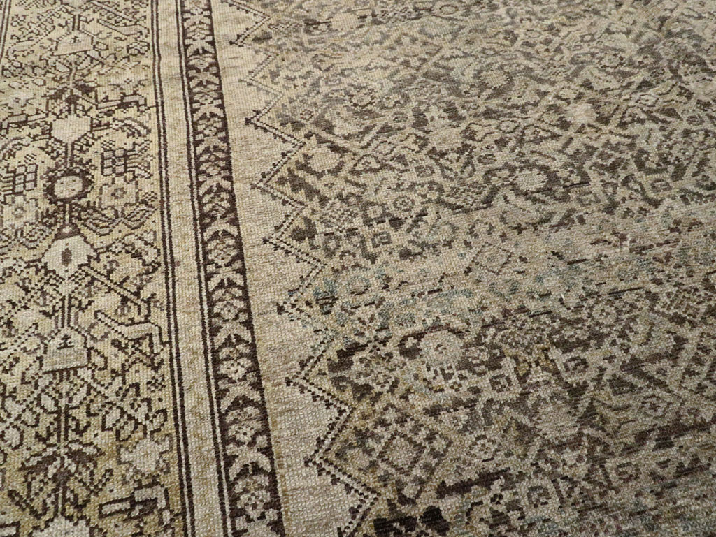 Vintage Persian Malayer Carpet, No.21192 - Staging