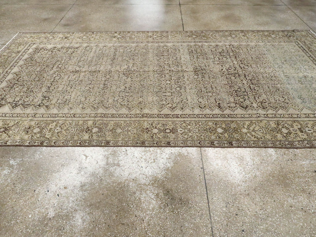 Vintage Persian Malayer Carpet, No.21192 - Staging