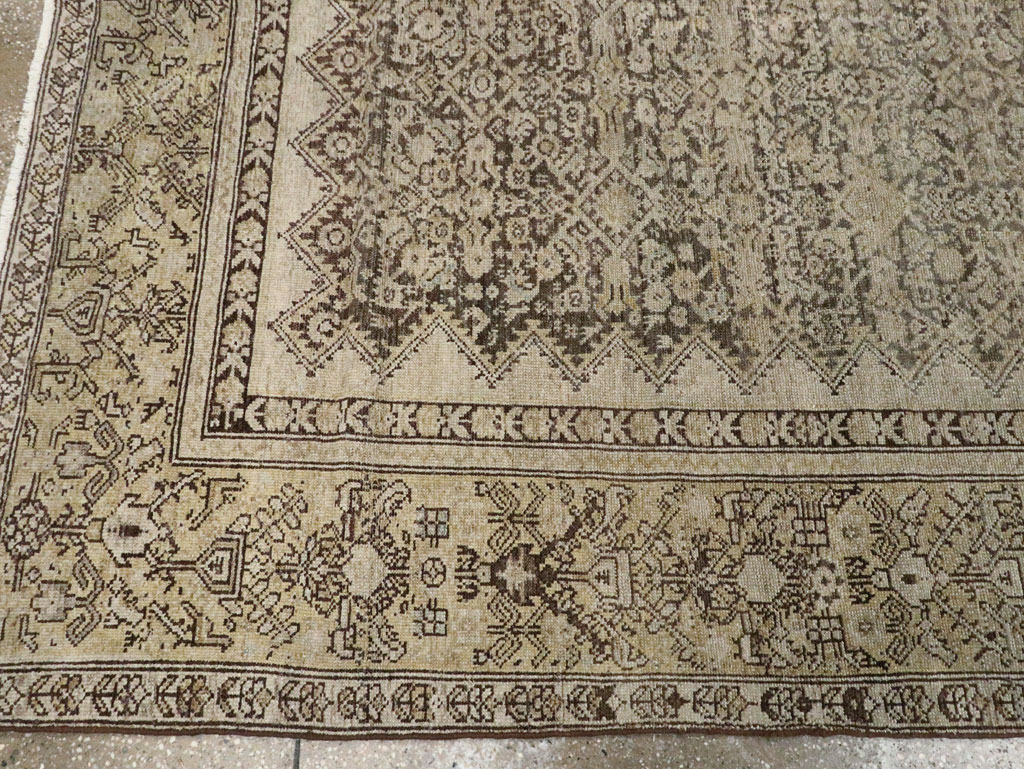 Vintage Persian Malayer Carpet, No.21192 - Staging