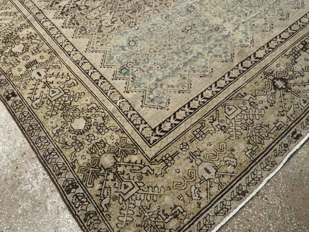 Vintage Persian Malayer Carpet, No.21192 - Staging