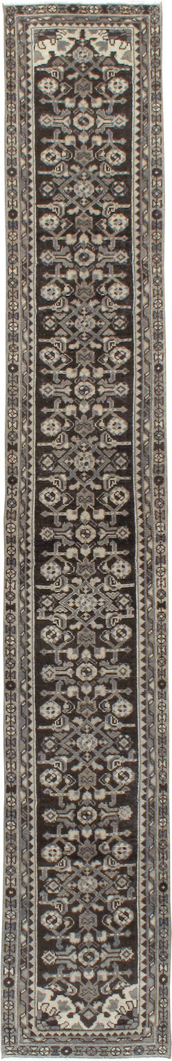Vintage Persian Malayer Runner, No.21195 - Staging