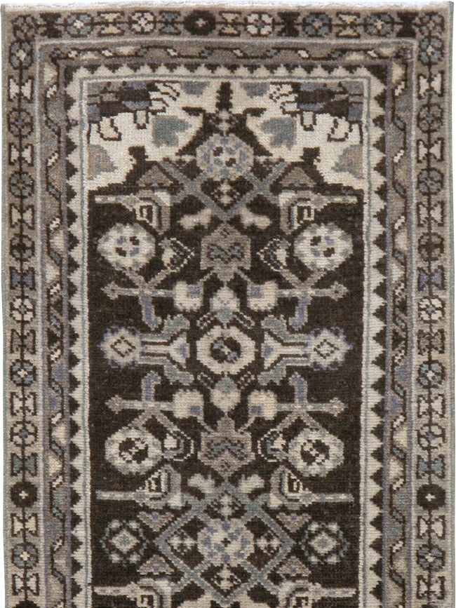 Vintage Persian Malayer Runner, No.21195 - Staging
