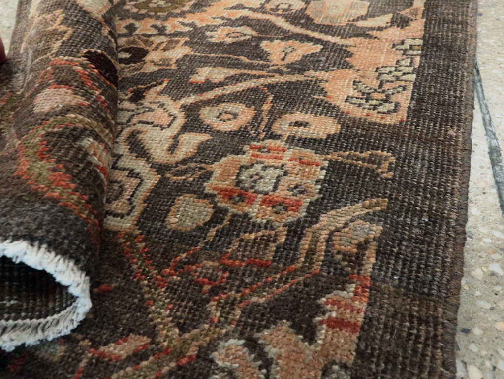 Antique Persian Malayer Sampler Rug, No.21205 - Staging