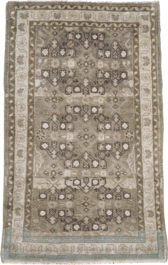 Vintage Persian Malayer Rug, No.21212 - Staging