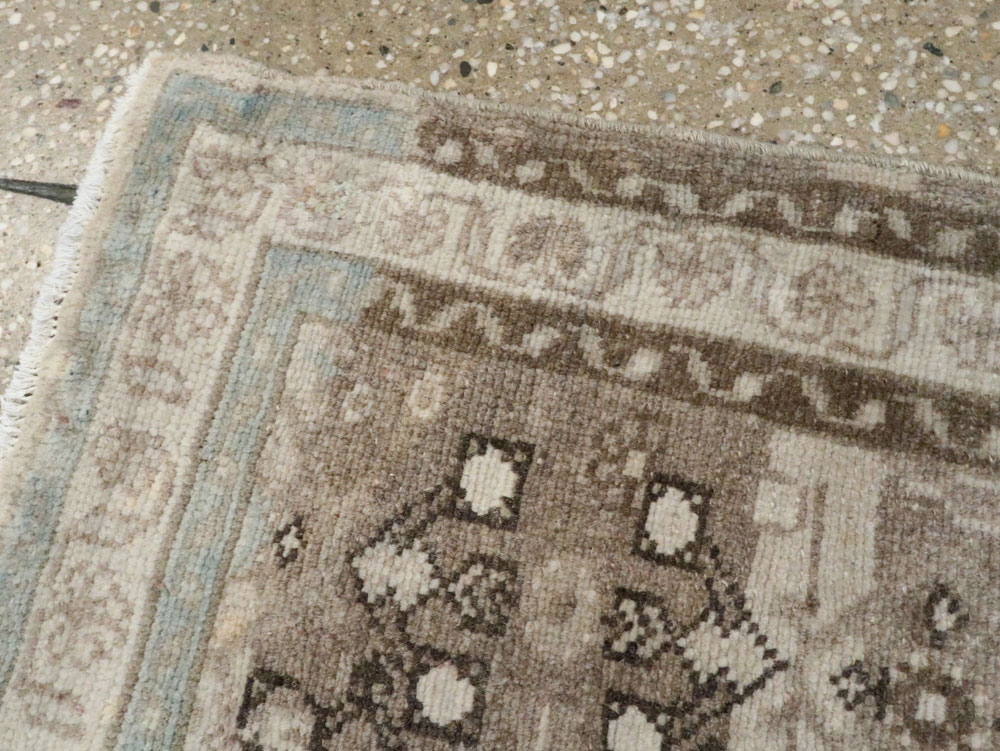 Vintage Persian Malayer Rug, No.21212 - Staging