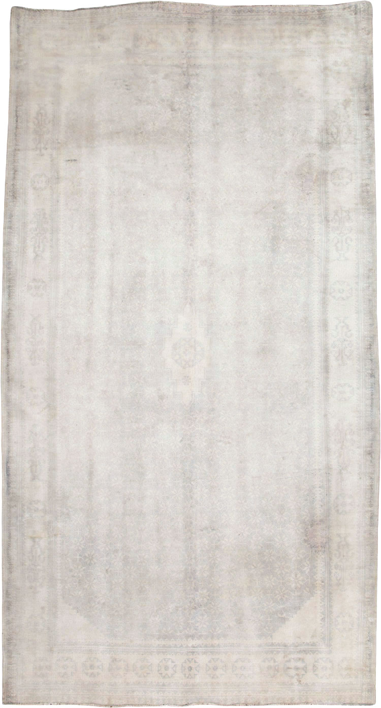 Vintage Persian Flat-weave Kilim, No.21216 - Staging