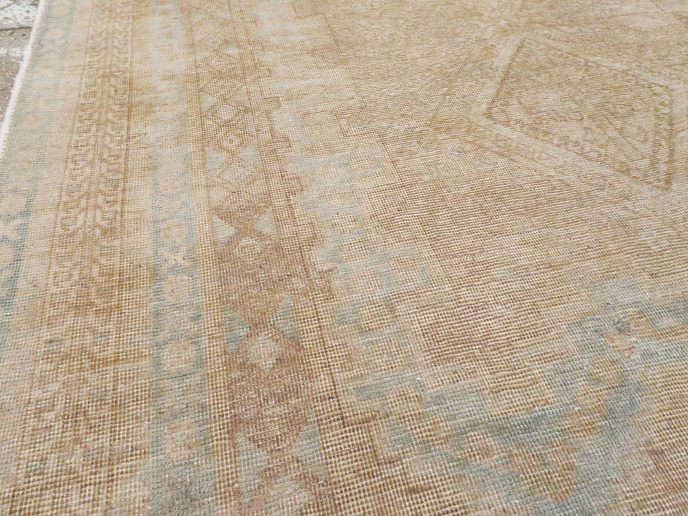 Vintage Persian Afshar Rug, No.21219 - Staging