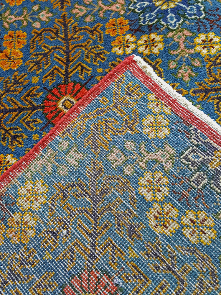 Vintage Persian Kashan Runner, No.21221 - Staging