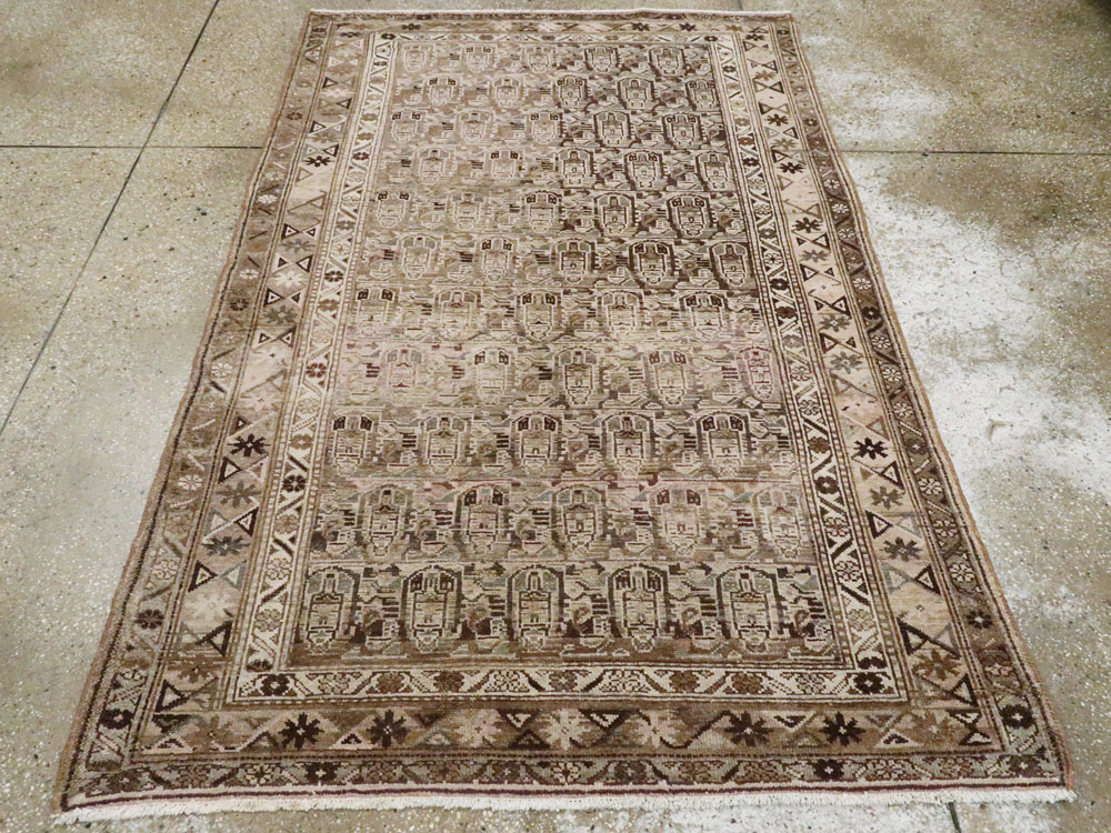 Vintage Persian Malayer Rug, No.21222 - Staging