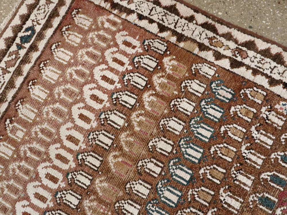 Vintage Persian Malayer Rug, No.21227 - Staging