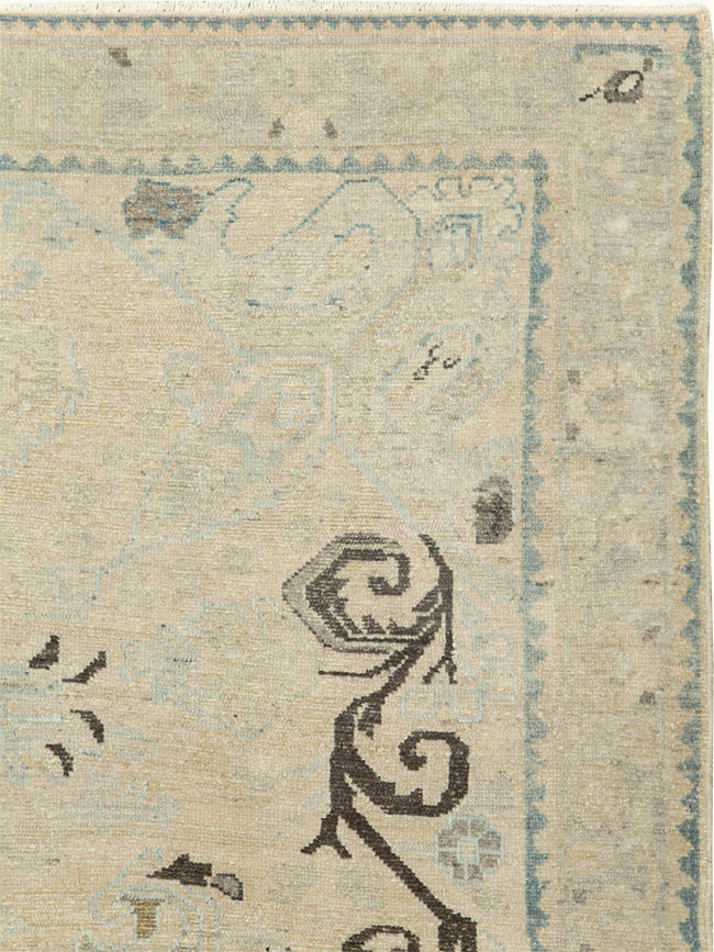 Vintage Persian Afshar Rug, No.21229 - Staging